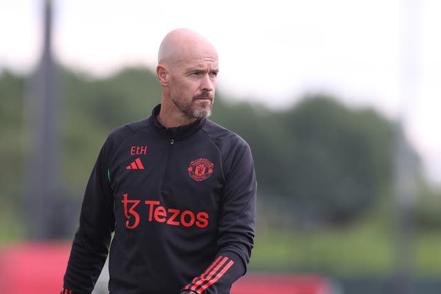 <p>Ten Hag said last month United should not talk about themselves as title contenders, arguing only Man City could</p>