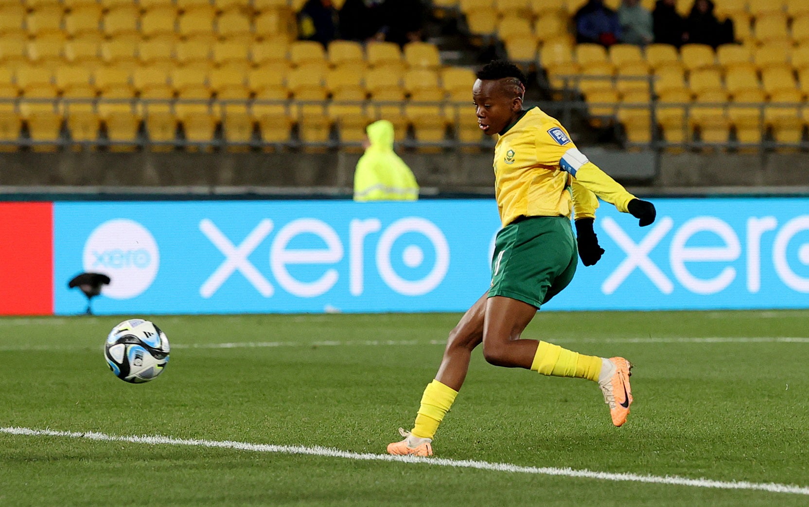 Thembi Kgatlana’s strike puts South Africa in the knockout rounds of the Women’s World Cup for the first time