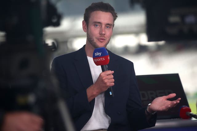 Stuart Broad says his ball to Todd Murphy was going to be his last in professional cricket (Simon Marper/PA)