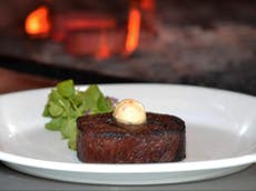 Steakhouse starts selling vegan filet mignon - and it costs more than the meat version