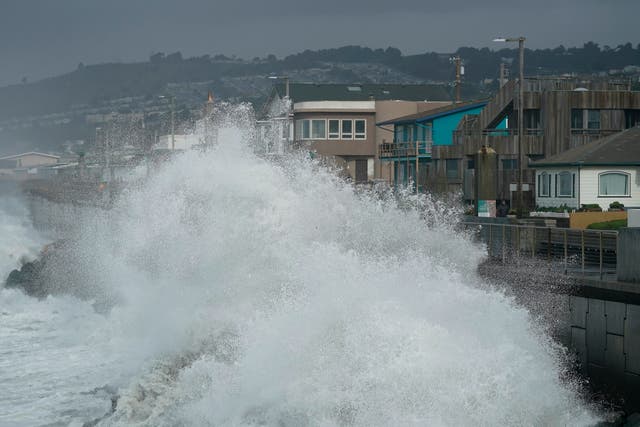California Climate Big Waves