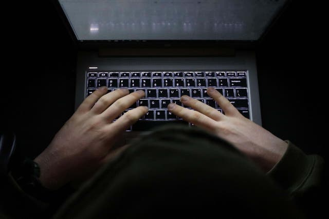 Incidents of antisemitic hate online rose by more than a third in the first six months of the year, the Community Security Trust said (Alamy/PA)