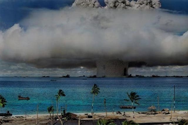 <p>File photo: The US used the Marshall Islands as a testing ground for 67 nuclear weapon tests from 1946-58, causing human and environmental catastrophes that persist to this day</p>
