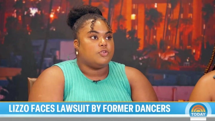 Dancers who have filed a lawsuit against popstar Lizzo have spoken of her alleged weight-shaming in an interview with America’s NBC News.