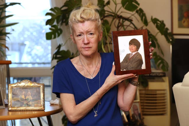Jasna Badzakhas has hit out at the Metropolitan Police over their handling of the killing of her son (Jonathan Brady/PA)