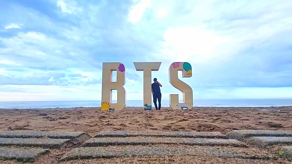 Why BTS fans are braving heavy rain to protest at this iconic South Korea beach - Vimarsana News