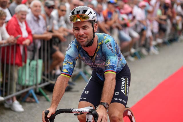 <p>Mark Cavendish is one tantalising stage short of the holding the all-time Tour de France stage record on his own </p>