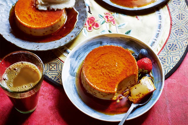 <p>Sweetened and flavoured egg custard is all you need for a showstopping dessert wherever you are in the world </p>