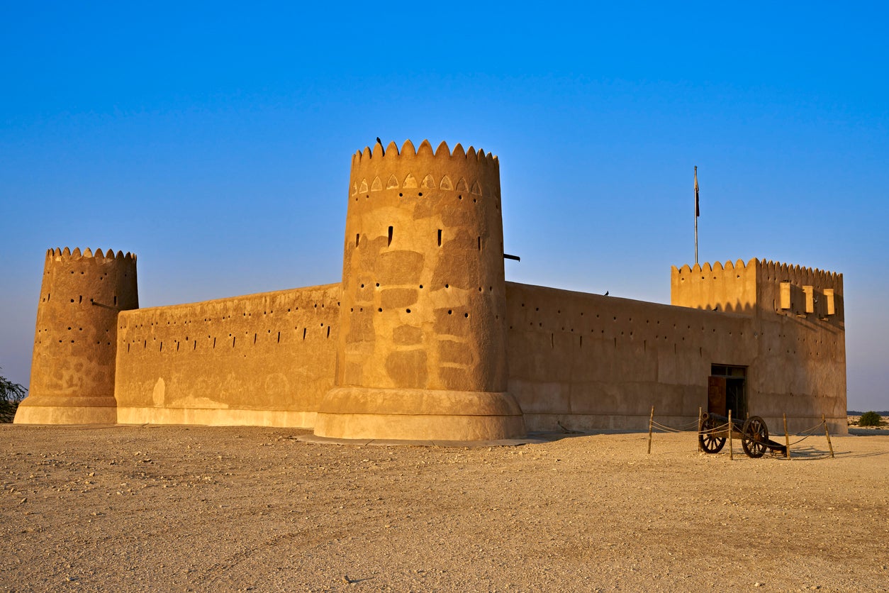 Al Zubarah was once part of a long line of fortified trading towns