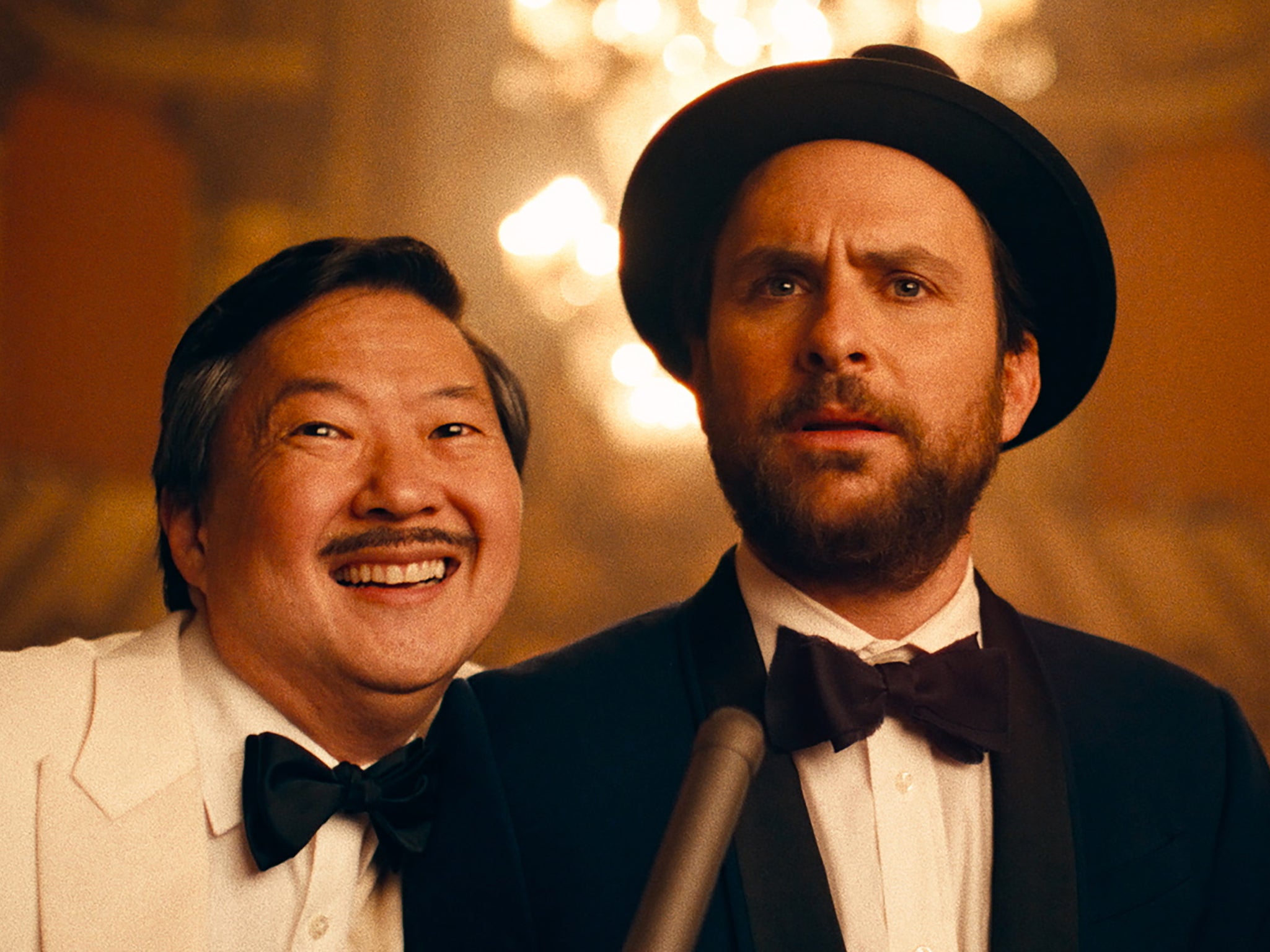 Failing upwards: Ken Jeong and Charlie Day in ‘Fool’s Paradise’