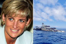 Yacht used by Princess Diana and lover Dodi Fayed on final summer holiday sinks
