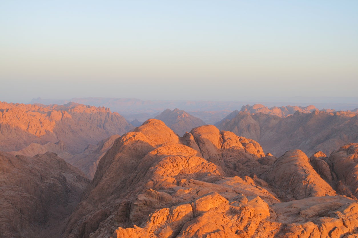 Mount Sinai is a renowned biblical site in Jewish history
