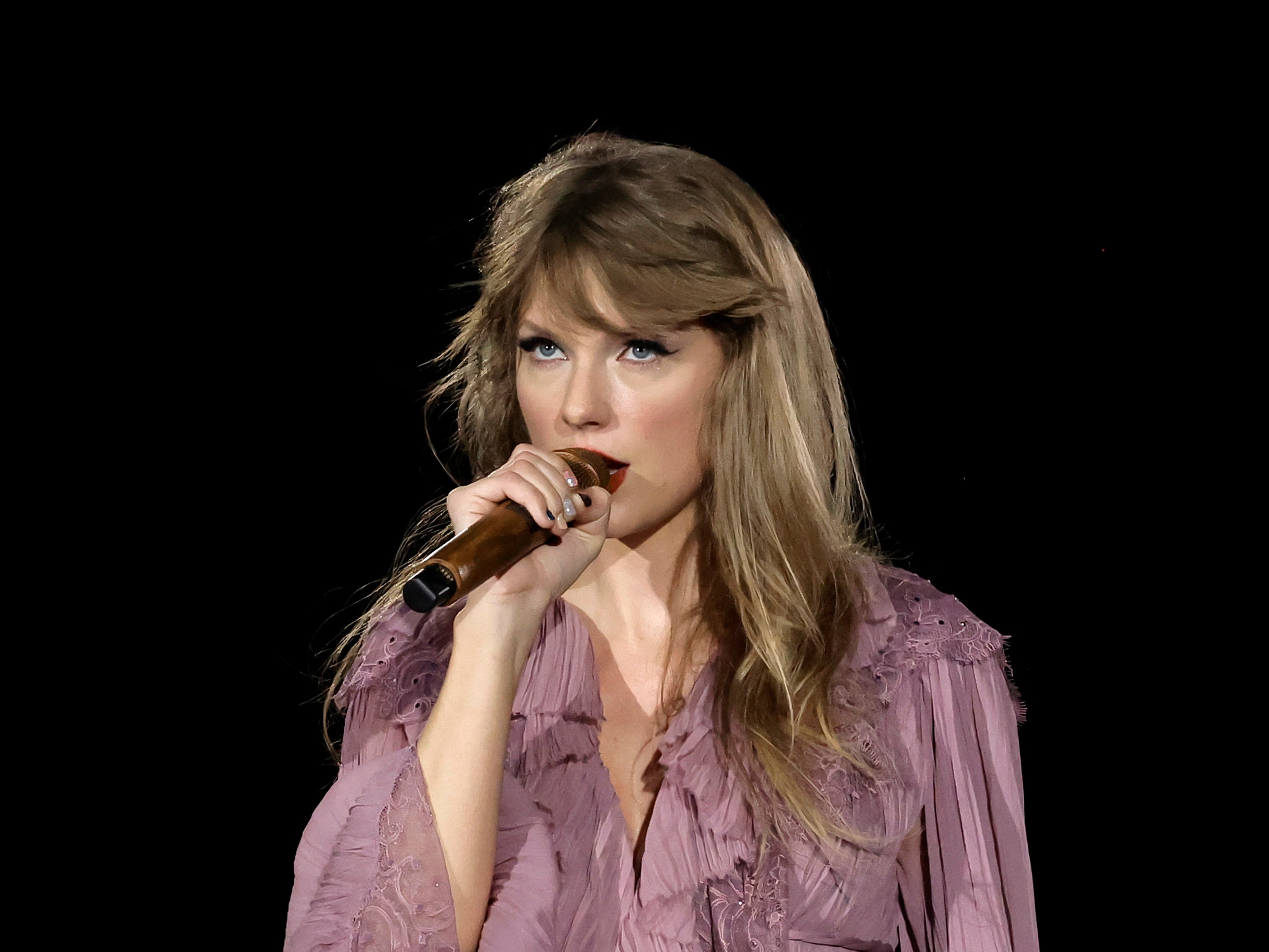 Taylor Swift en concert à Paris en 2024