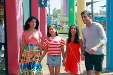 Rishi Sunak takes a stroll along sun-soaked pier with family during California summer holiday