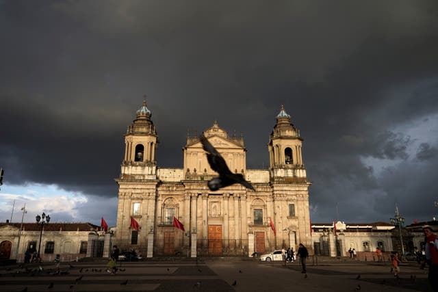 <p>The Metropolitan Cathedral in Guatemala City, Guatemala </p>
