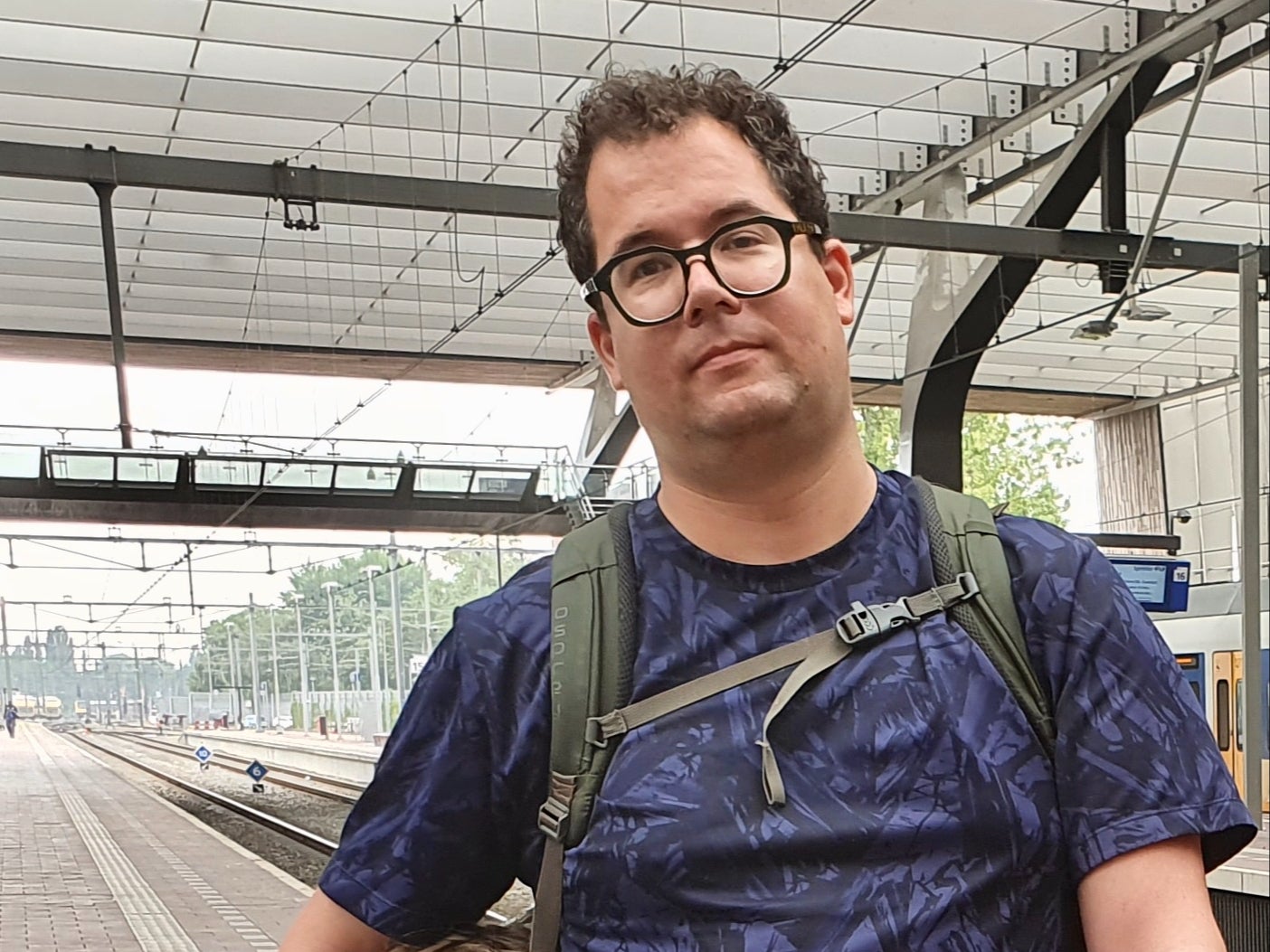 Trial run: Adventurer Bram Houtenbos on a rail trip through the Netherlands