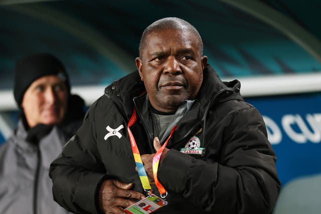 <p>Bruce Mwape has coached Zambia for five years </p>