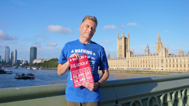 <p>Chris Packham has launched a new campaign in ultimatum to government after prime minister’s decision to licence oil and gas </p>
