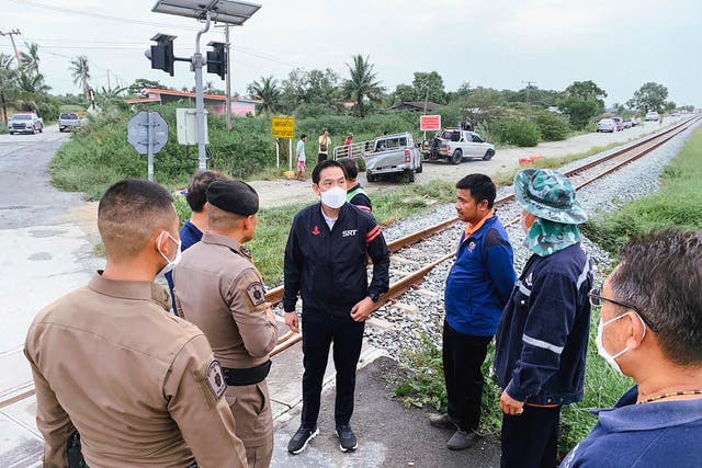Thailand Train Collision
