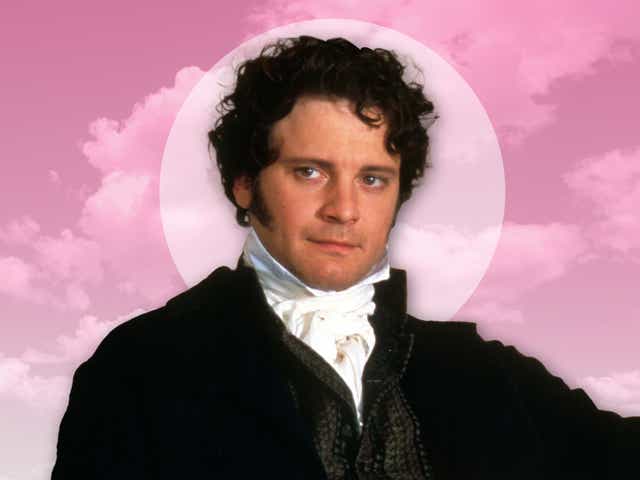 <p>In want of a wife: Colin Firth plays Mr Darcy in the BBC’s lauden Austen adaptation </p>