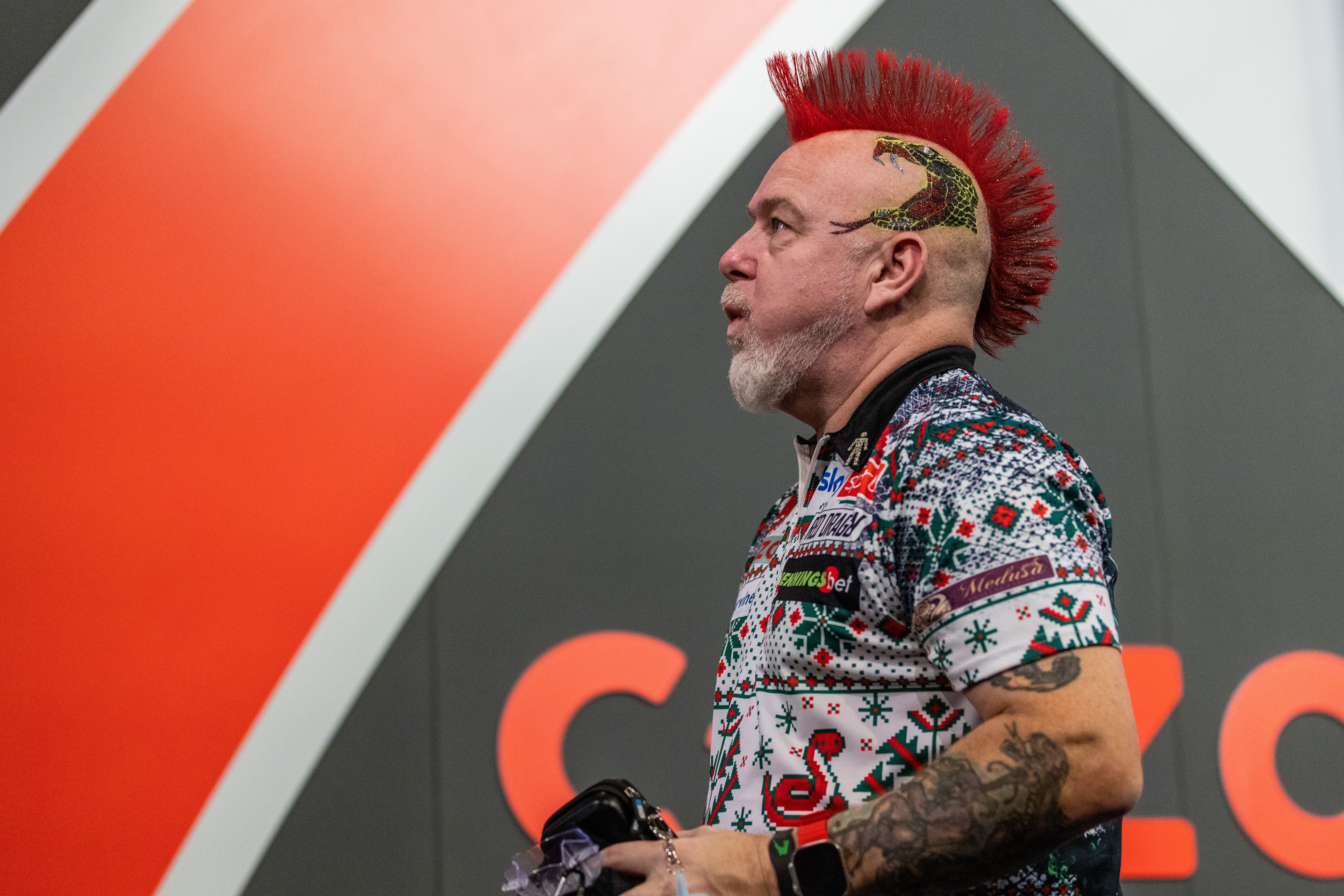 Peter Wright suffered another early exit (Steven Paston/PA)