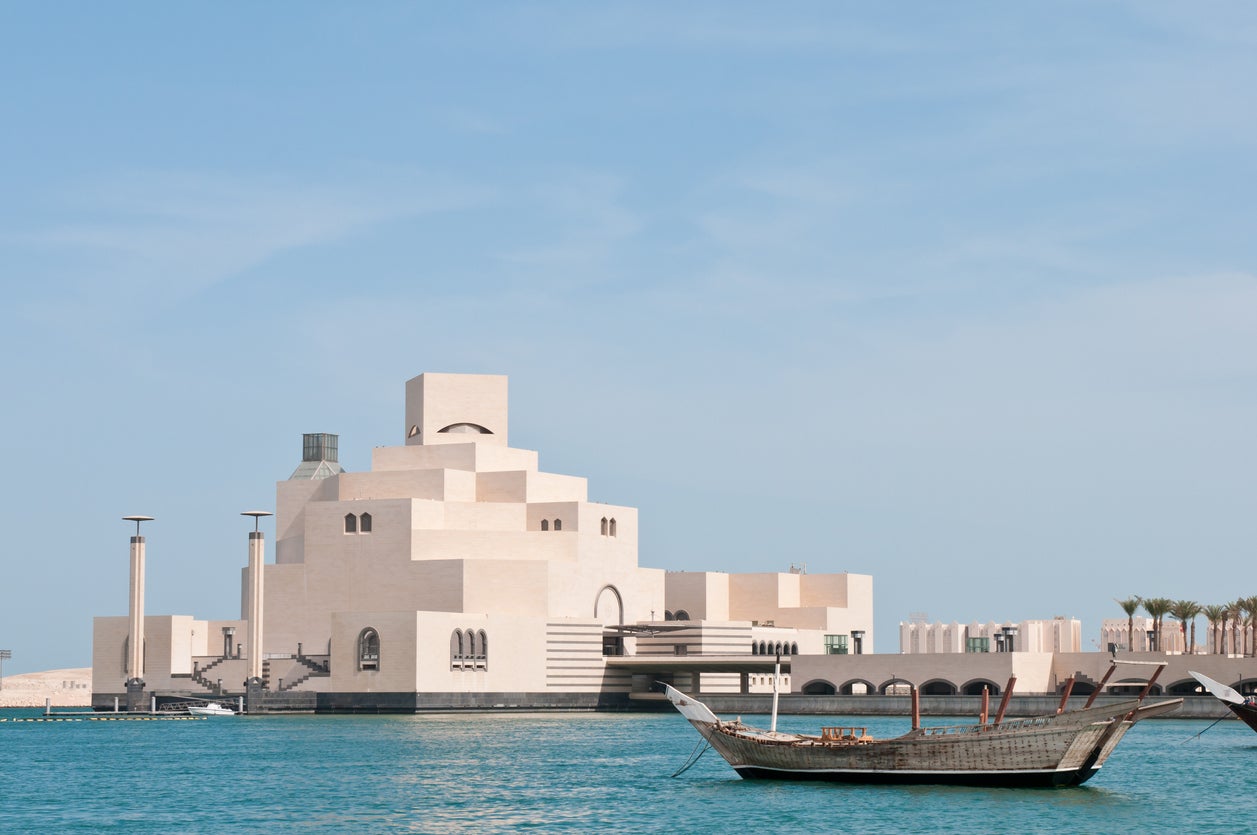 The Museum of Islamic Art is one of the most striking structures in the city