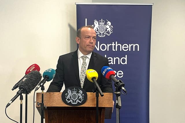 Northern Ireland Secretary Chris Heaton-Harris says he is assessing information prepared for him by the Northern Ireland Civil Service (Claudia Savage/PA)