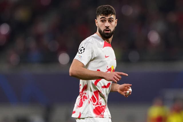 Josko Gvardiol was undergoing a medical with Manchester City with it understood a 90million euros (£77.6m) fee had been agreed with RB Leipzig (Tim Goode/PA)