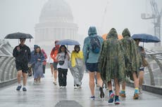 Storm Betty to bring heavy rain and 70mph winds amid UK weather warnings