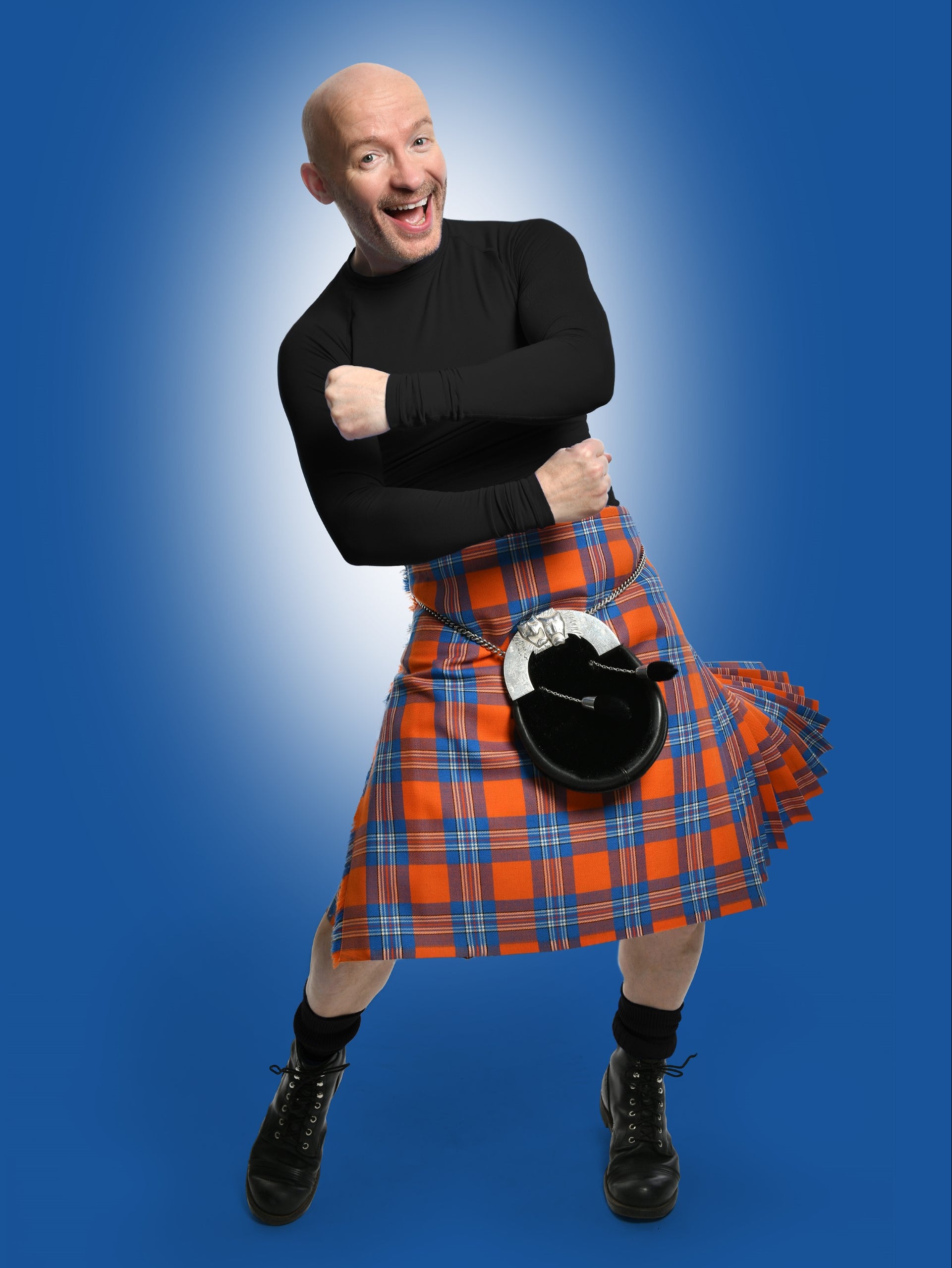 I have a kilt whose tartan pattern is the colours of Irn-Bru