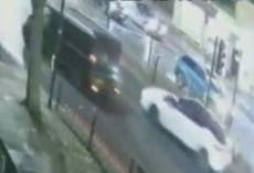 Harrowing CCTV shows road rage driver tailgating grandfather before killing him with single punch