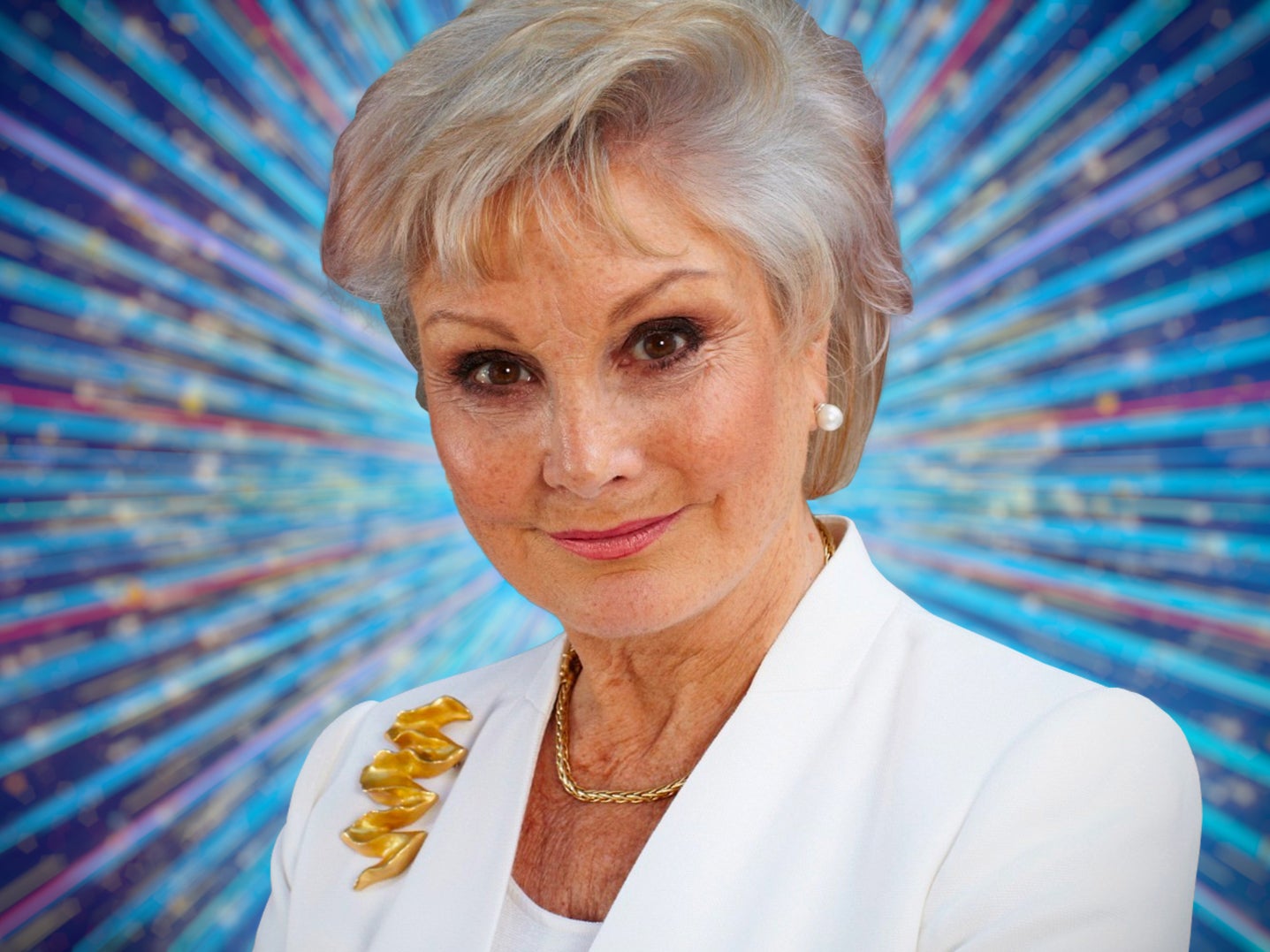 Angela Rippon in a promotional image for ‘Strictly'