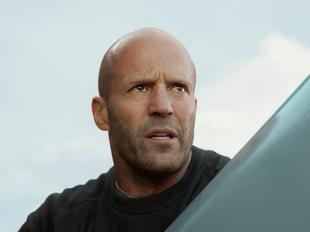 <p>Hello, old chum: Jason Statham in ‘Meg 2: The Trench’</p>