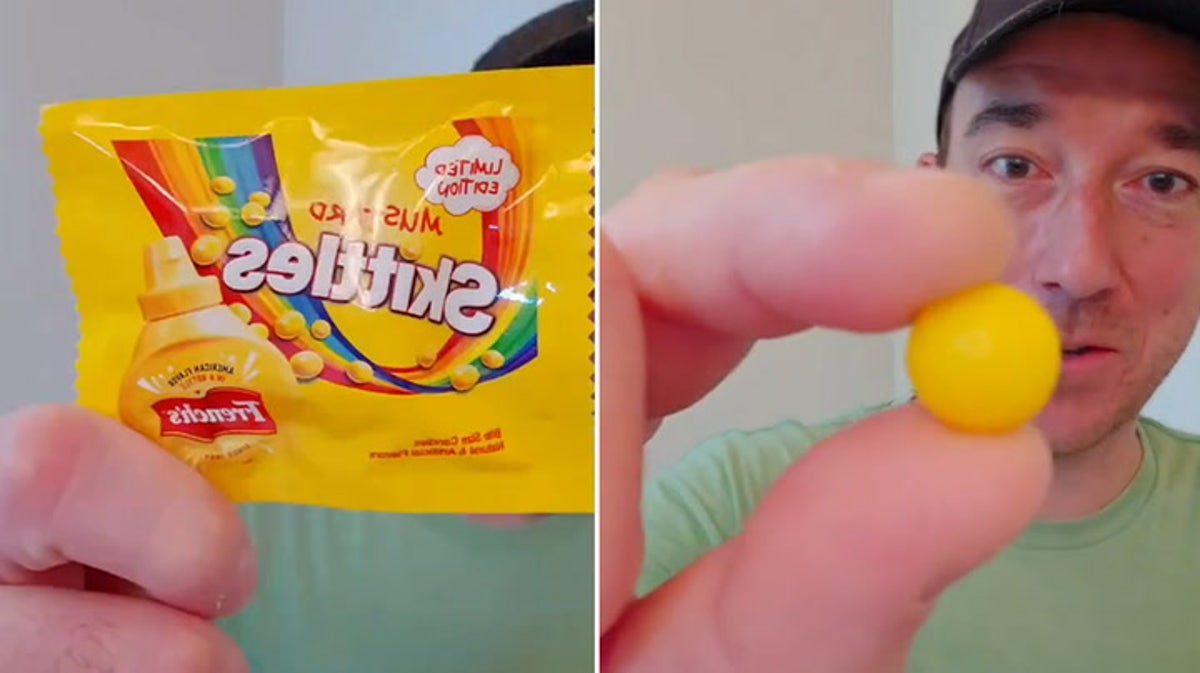 TikToker tries mustard-flavour Skittles: ‘Laws of nature are being violated’