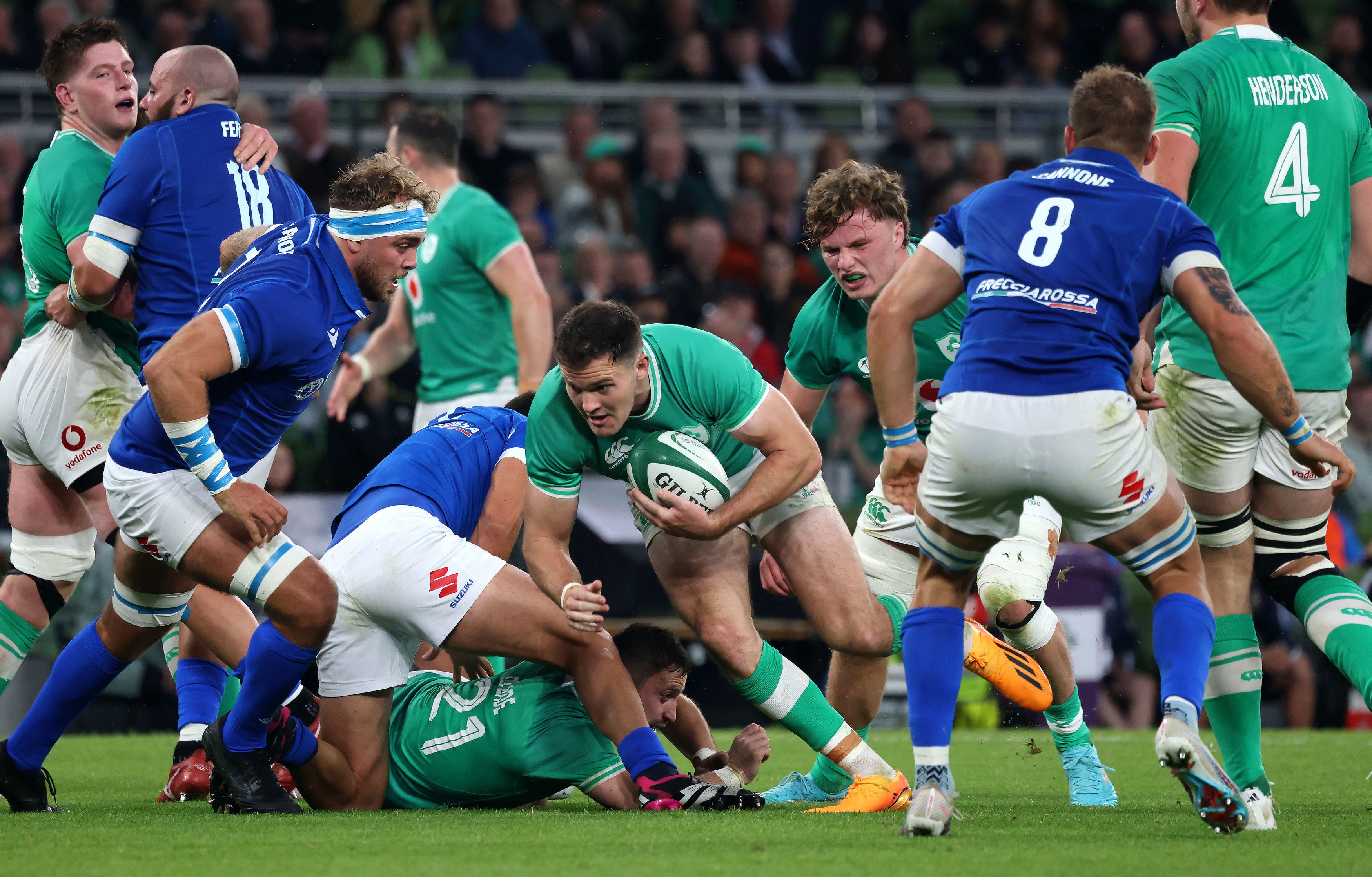 Caelan Doris stars but Ireland left with injury concerns after Italy ...