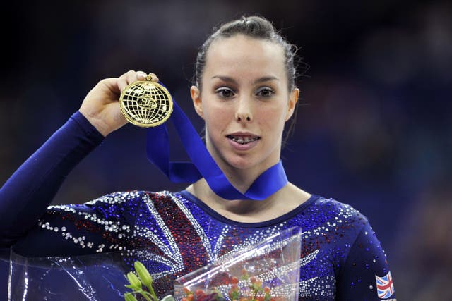 Beth Tweddle won gold in the floor exercise at the 2009 World Championships in London (Nick Ansell/PA)