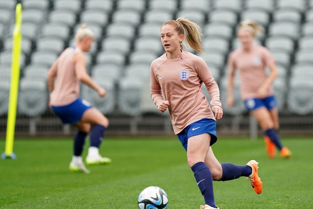 <p>Keira Walsh has been training once again in the hopes of returning to England’s line-up </p>