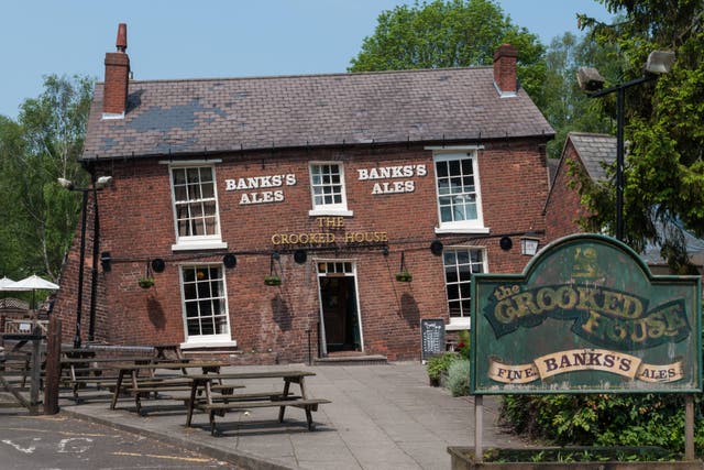 <p>The Crooked House is known as Britain’s ‘wonkiest pub’ </p>