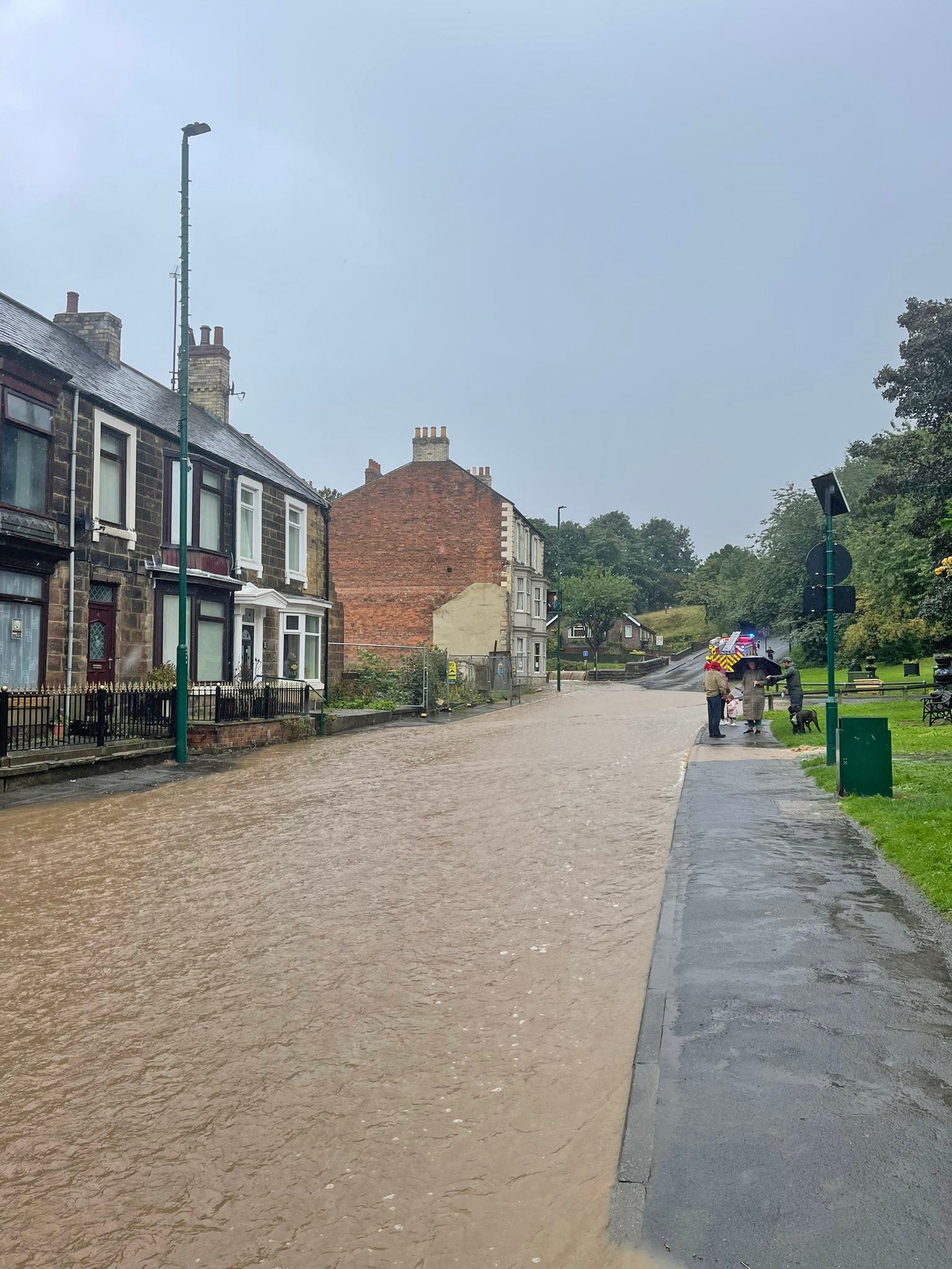 Loftus is among the many towns hit by flooding on Saturday