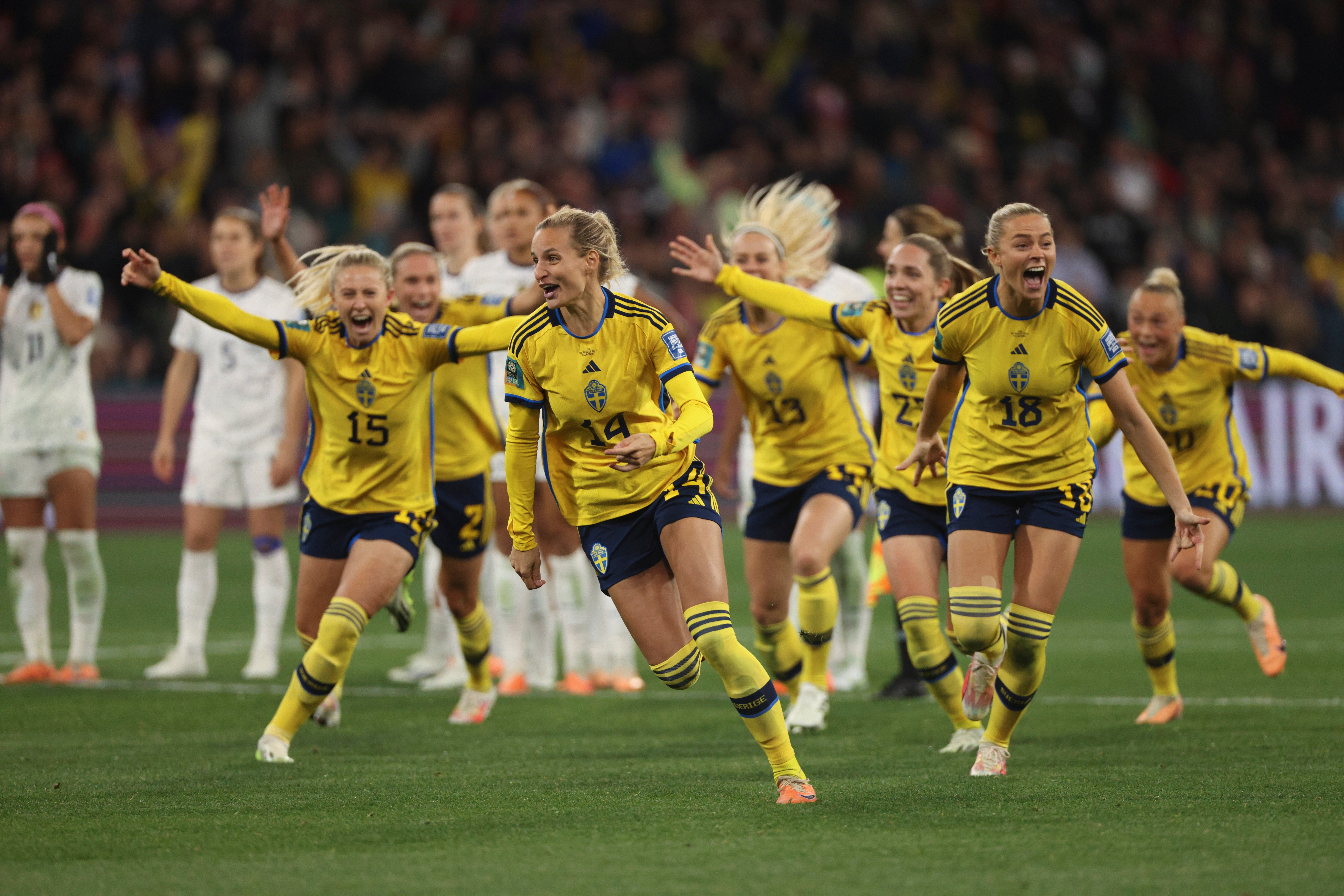 Sweden will play Japan in the quarter-finals