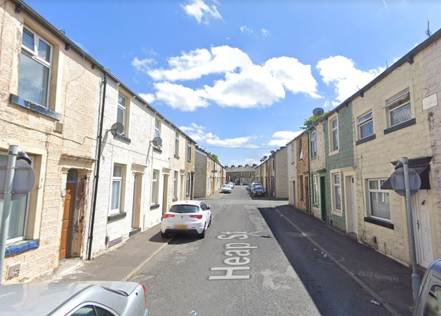 <p>The one-year-old boy was found on Heap Street, Burnley  </p>
