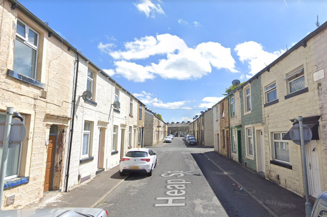 <p>The one-year-old boy was found on Heap Street, Burnley  </p>