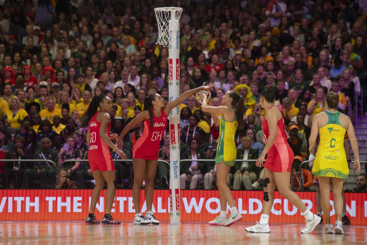 England’s hopes of Netball World Cup glory crushed by Australia in final defeat