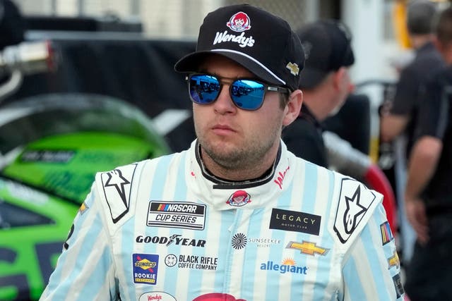 <p> NASCAR racer Noah Gragson has been suspended indefinitely by NASCAR and Legacy Motor Club due to undisclosed activity on social media</p>