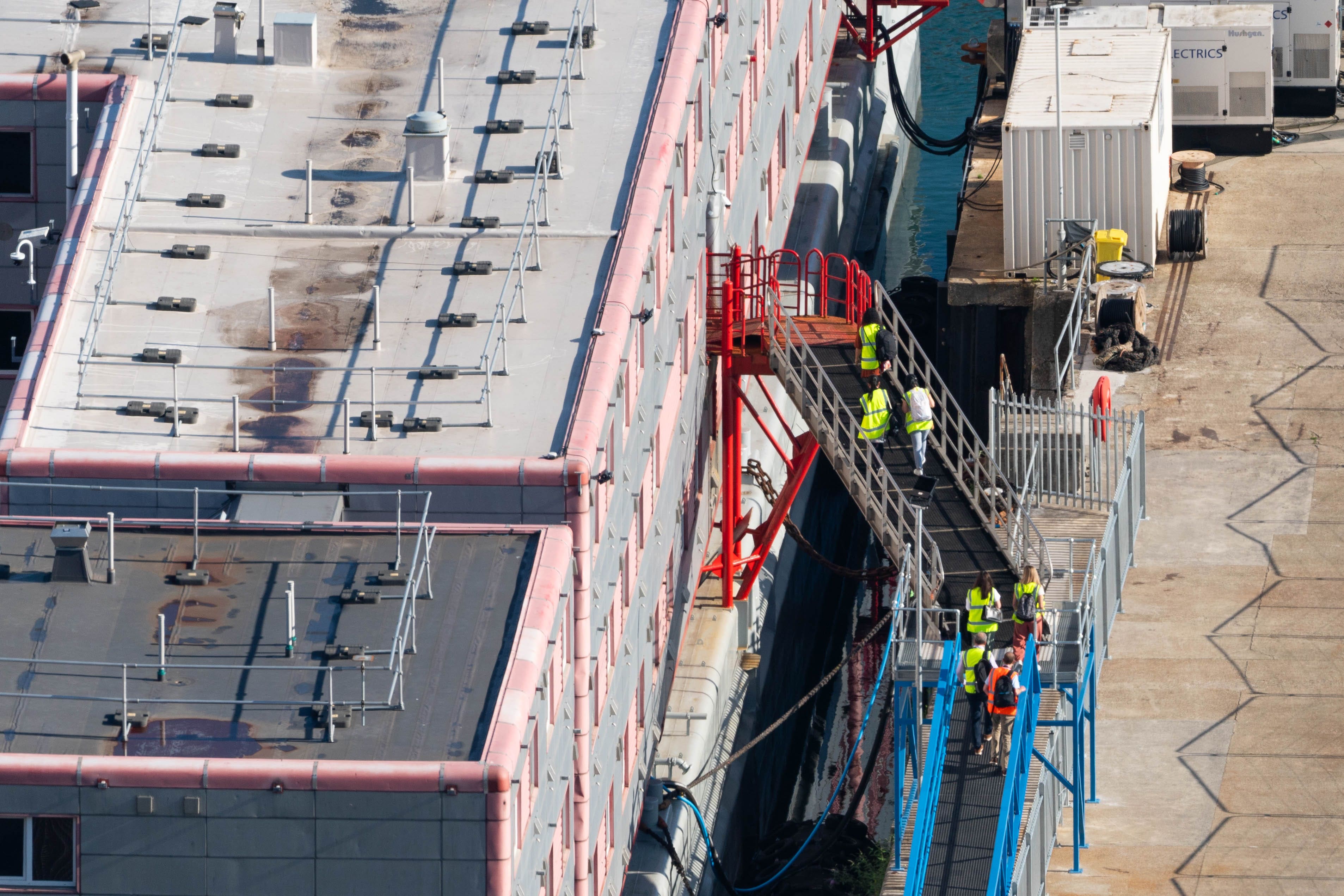 Bibby Stockholm barge set to house 500 asylum seekers