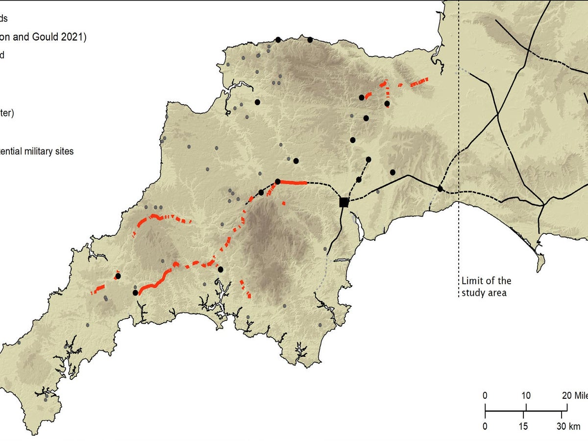 Roman road network spanning the south west of England identified in new  research | The Independent