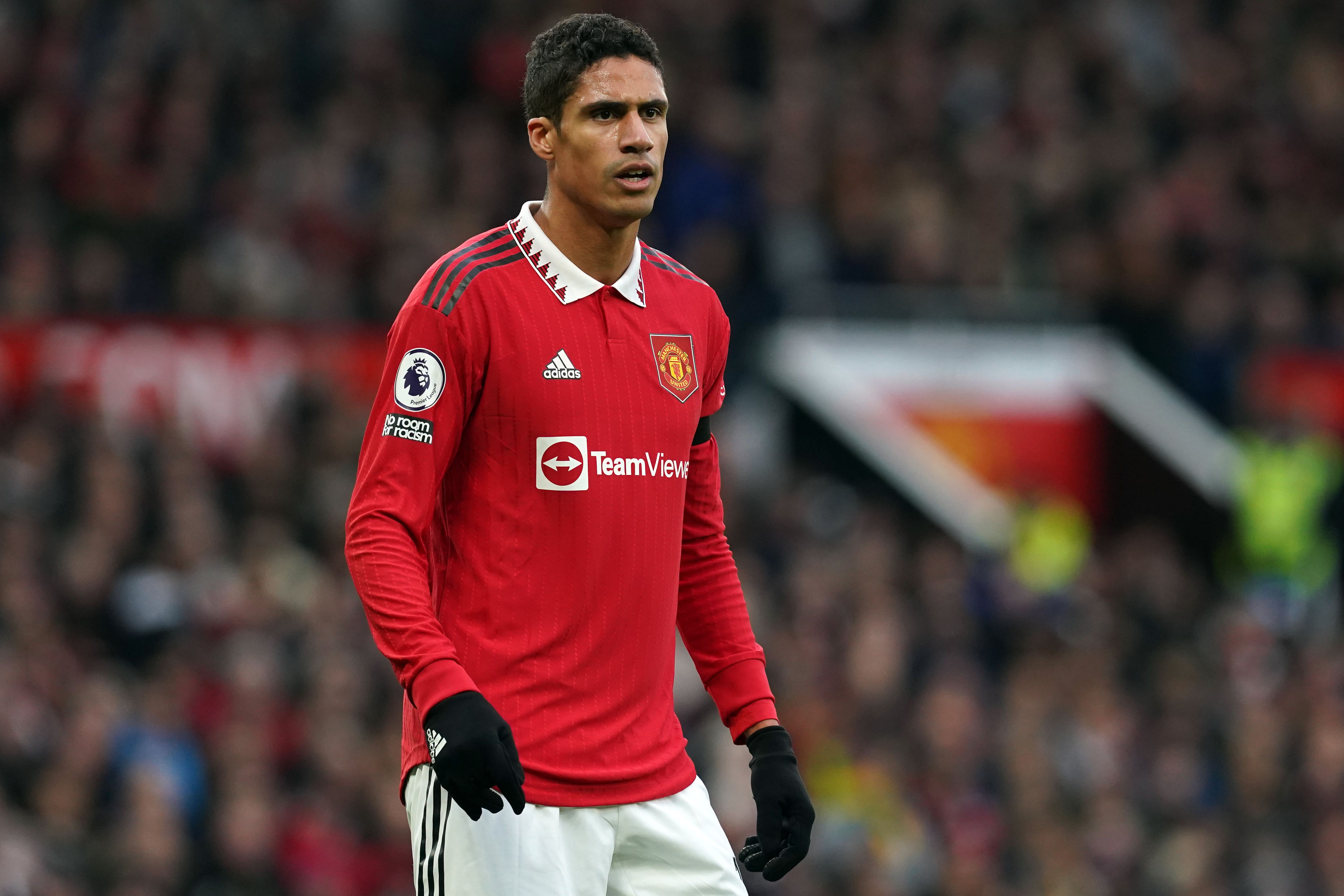 Raphael Varane says new guidelines on added time are “damaging” to the game (Martin Rickett/PA)