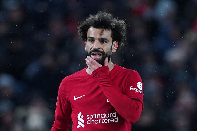 <p>Mohamed Salah’s agent has dismissed speculation linking the forward with a move to Saudi Arabia</p>