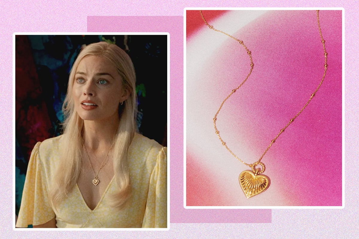 Margot Robbie's Barbie necklace is back in stock