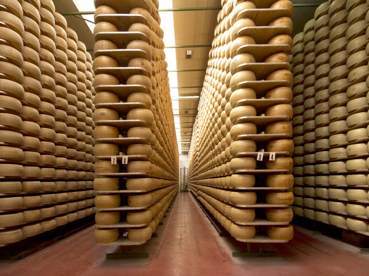 Man crushed to death by thousands of cheese wheels